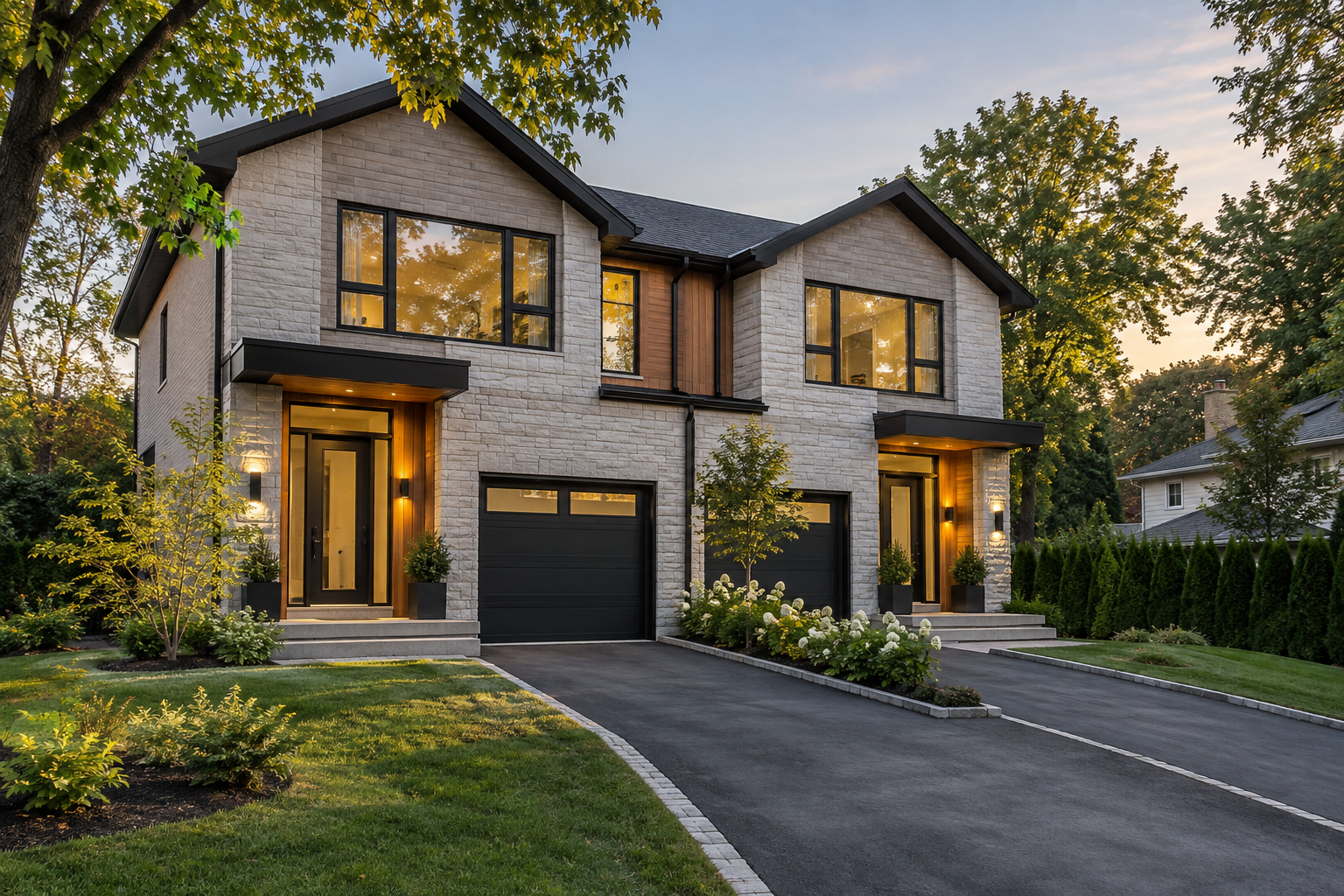 Ground-up duplex in Westchester, NY
